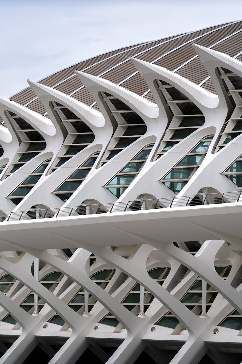 Explore the futuristic design of Valencia's City of Arts and Sciences, showcasing modern architecture.